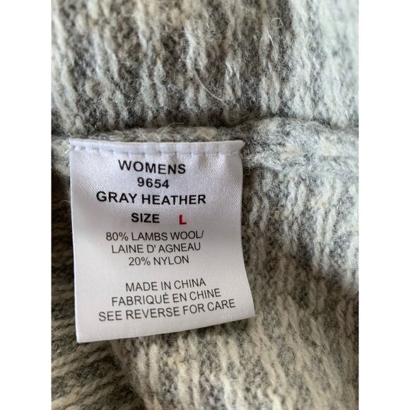 Woolrich scoop neck sweater lambs wool blend size large - Picture 8 of 8